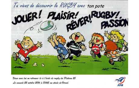 Rugby &quot;potes&quot; du samedi 22 octobre